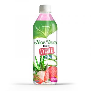Aloe Vera Drink Lychee 500ml PET Bottle