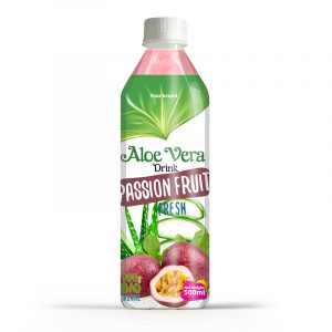 Aloe Vera Drink Passion Fruit 500ml PET Bottle