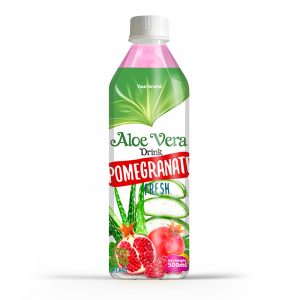 Aloe Vera Drink Pomegranate 500ml PET Bottle