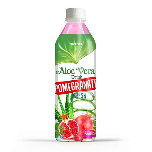 AV P050 pomegranate Aloe Vera Drink Pomegranate 500ml PET Bottle