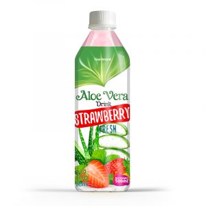 Aloe Vera Drink Strawberry 500ml PET Bottle