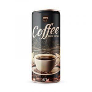 Black Coffee Drink 250ml Can