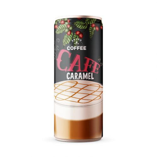 Caramel Coffee Drink 250ml Can Private Label
