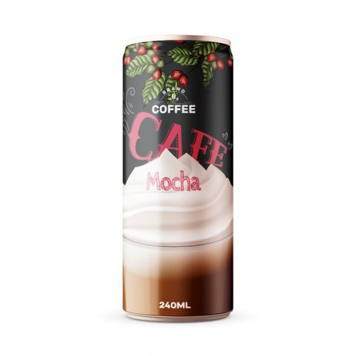 Mocha Coffee Drink 250ml Can Private Label