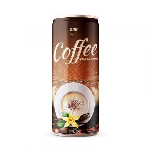 Vanilla Coffee Drink 250ml Can Private Label