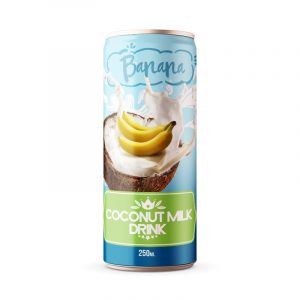Coconut Milk Drink Banana 250ml Can