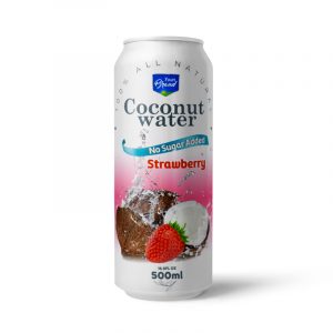 Coconut Water Strawberry 500ml Can
