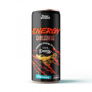 Energy Drink Ginseng 250ml Can