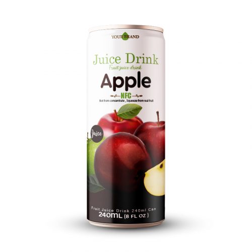 FD C024 apple Apple Juice Drink 250ml Can