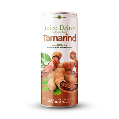 Tamarind Juice Drink 250ml Can Private Label