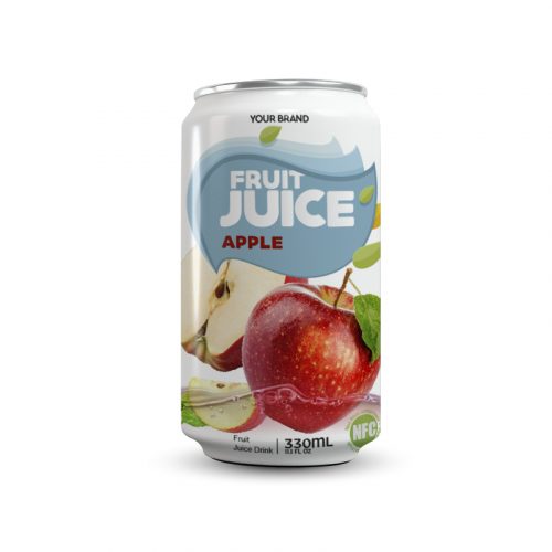 FD C033 apple Apple Juice Drink 330ml Can