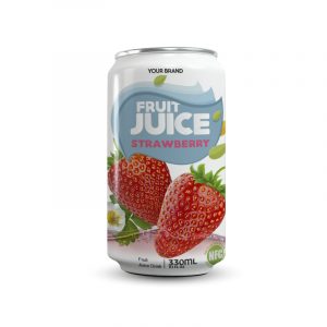 Strawberry Juice Drink 330ml Can