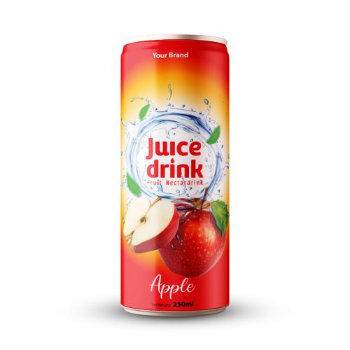 Apple Nectar 250ml Can Private Label