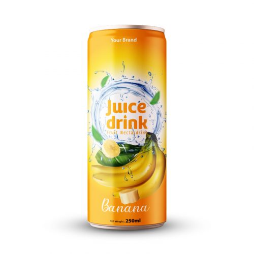 Banana Nectar 250ml Can Private Label