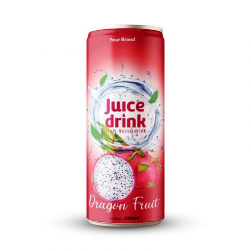 Dragon Fruit Nectar 250ml Can Private Label