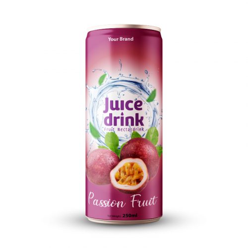 Passion Fruit Nectar 250ml Can Private Label