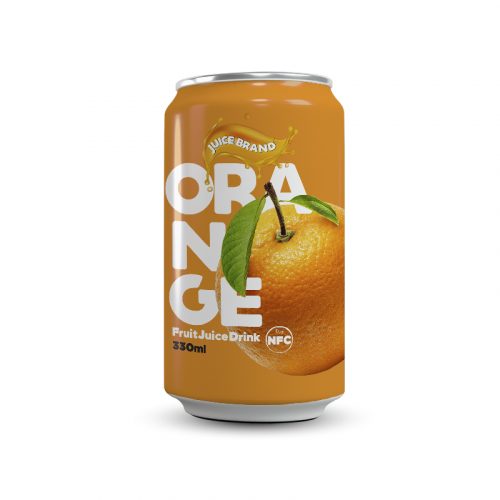 Orange Nectar 330ml Can Private Label