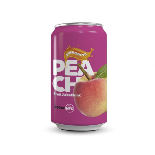 Peach Nectar 330ml Can Private Label