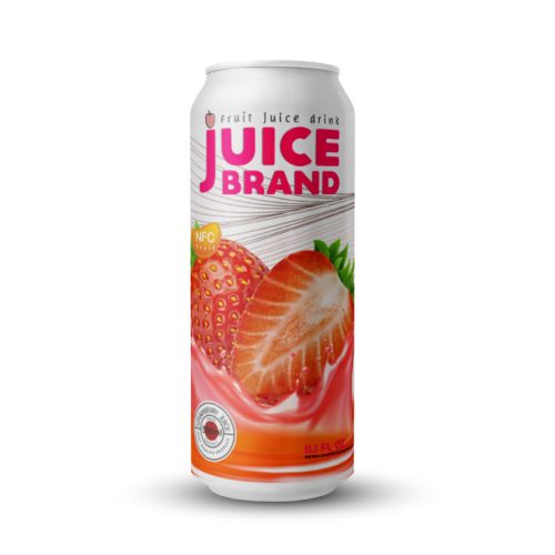 Strawberry Nectar 500ml Can Private Label