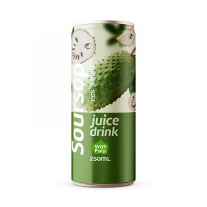 Soursop Juice Drink with Pulp 250ml Can