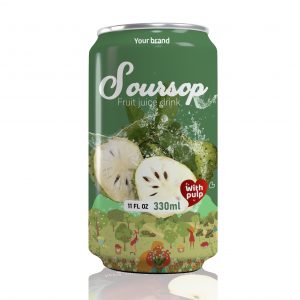 Soursop Juice Drink with Pulp 330ml Can