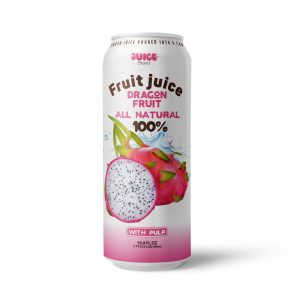 Dragon Fruit Juice Drink with Pulp 500ml Can