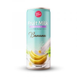 Banana Milk Drink 250ml Can