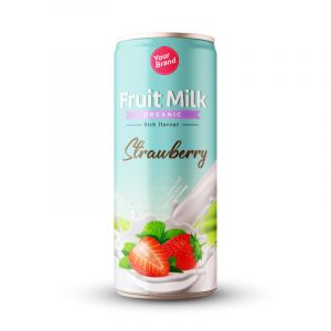Strawberry Milk Drink 250ml Can