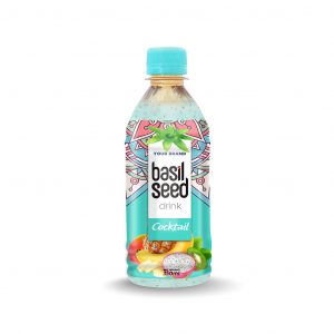 Basil Seed Drink Cocktail 350ml PET Bottle
