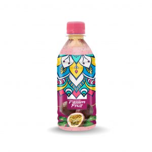 Basil Seed Drink Passion Fruit 350ml PET Bottle