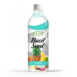 Basil Seed Drink Cocktail 500ml PET Bottle