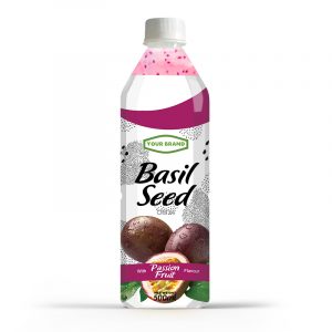 Basil Seed Drink Passion Fruit 500ml PET Bottle