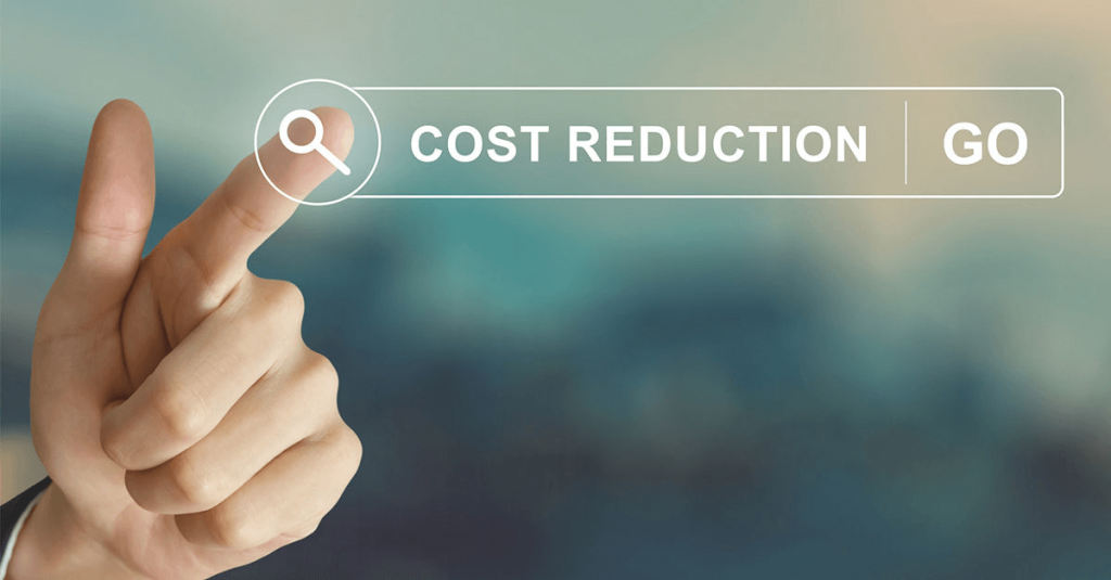 Cost reduction illustrate