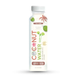 CW01-Lotus seed Private label coconut water manufacturer PET Bottle