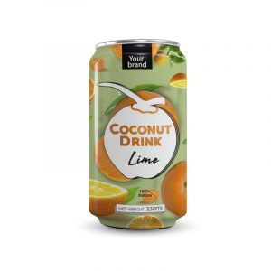 Coconut Water Lime 330ml Can