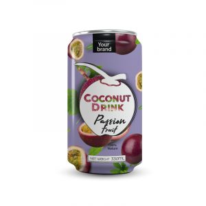 Coconut Water Passion Fruit 330ml Can