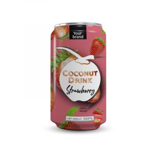 Coconut Water Strawberry 330ml Can