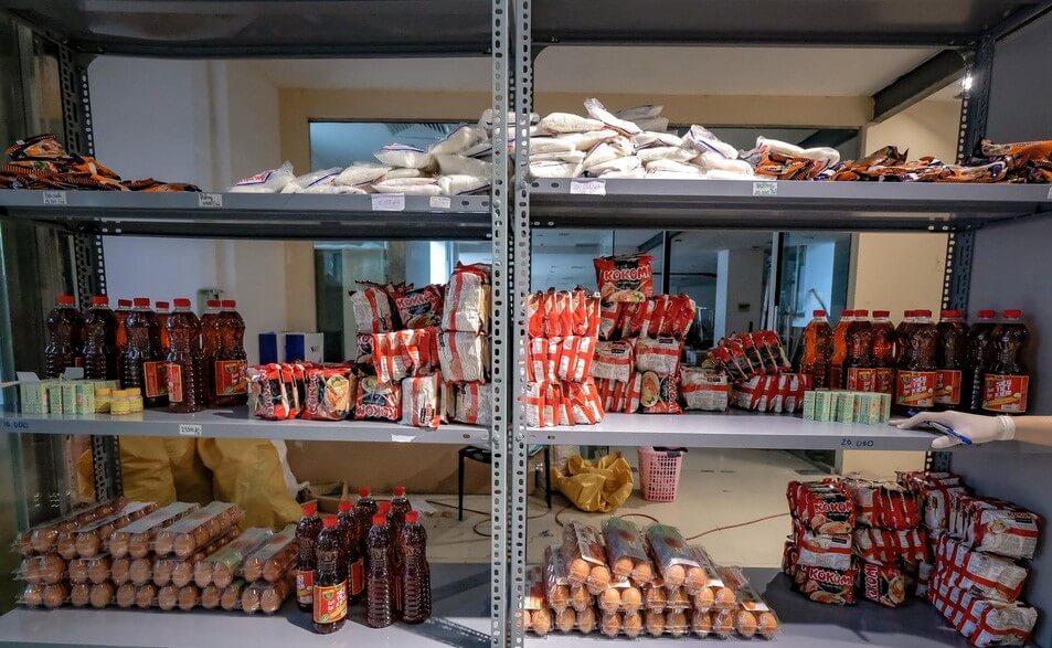 covid 19 supermarket 0 dong