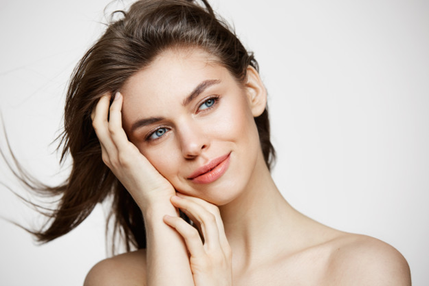 beautiful skin model