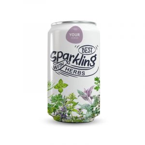 Herbs Sparkling Water 330ml Can