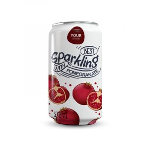 Pomegranate Sparkling Water 330ml Can