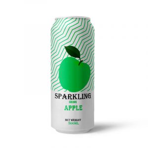 Apple Sparkling Water 500ml Can