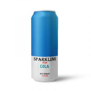 Cola Sparkling Water 500ml Can