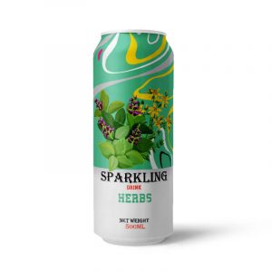 Hetbs Sparkling Water 500ml Can