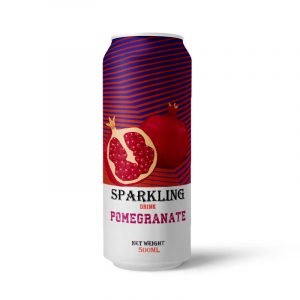 Pomegranate Sparkling Water 500ml Can