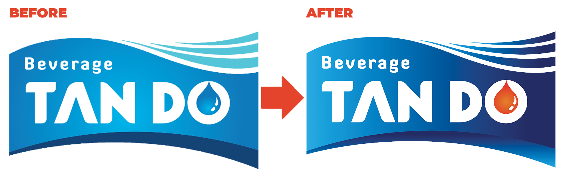 refresh the brand identity - Tan do