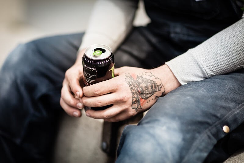 type of beverage - energy drink