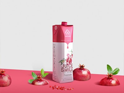 Juice Smile carton box packaging