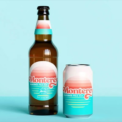 Monterey Pale Ale bottle design