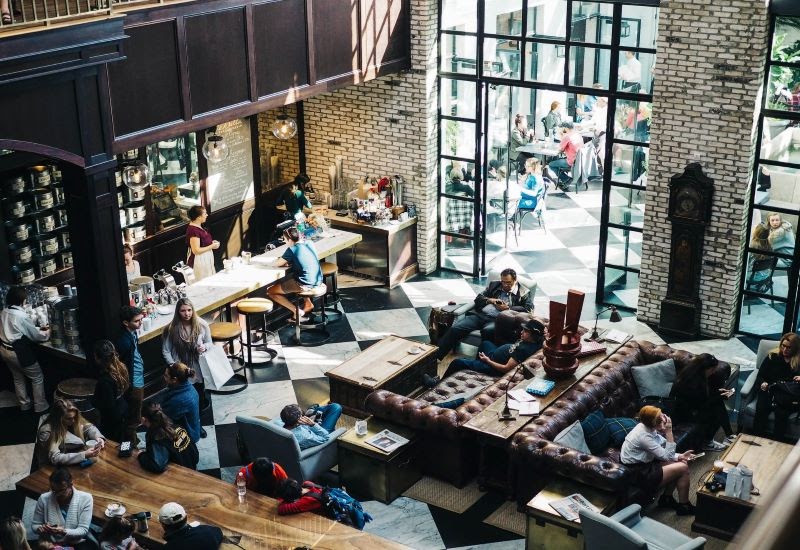 coffeehouse was a place for conferences